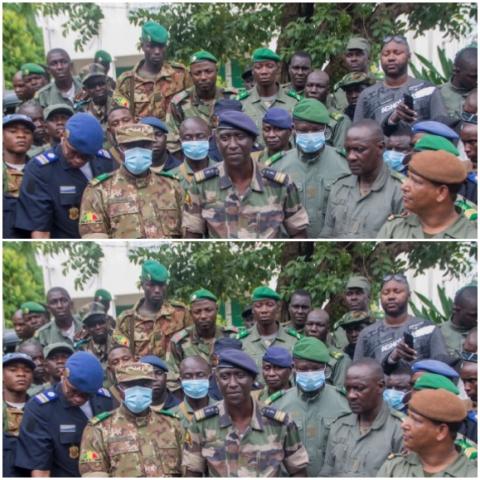 في أغسطس/آب الماضي، أطاح عسكريون بالرئيس المنتخب كيتا وتعهدوا بتسليم السلطة إلى مدنيين (الأناضول) 2