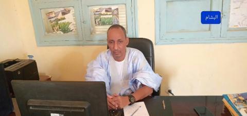 السيد : محمد ولد السالك ولد أعمر المندوب الجهوي لوزارة التنمية الحيوانية بولاية كوركول ( البشام)