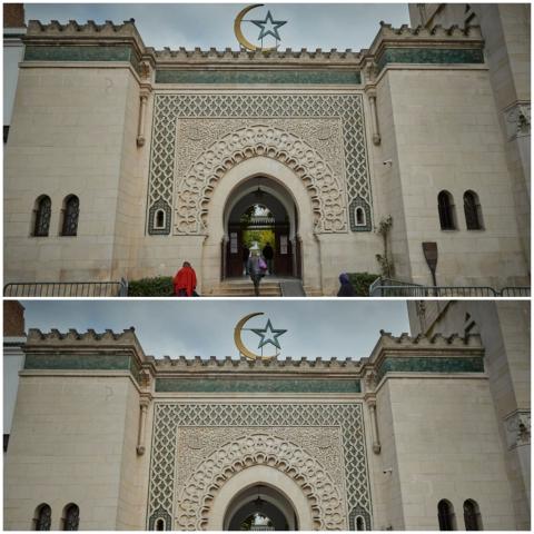 قانون "تعزيز احترام مبادئ الجمهورية" الفرنسي يفرض رقابة على المساجد والجمعيات المسؤولة عن إدارتها (غيتي)
