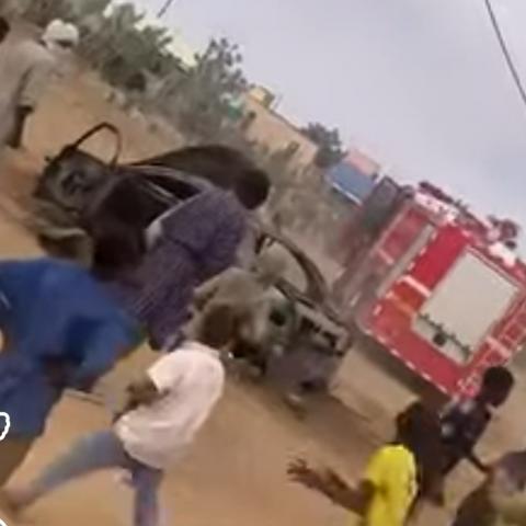 صورة من الحادث