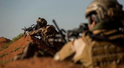 صورة من جنود لقوات حفظ السلام في مالي 