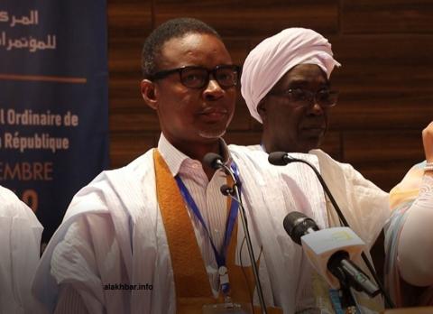 الوزير الأول السابق، والرئيس المنتظر لحزب الإنصاف الحاكم محمد ولد بلال