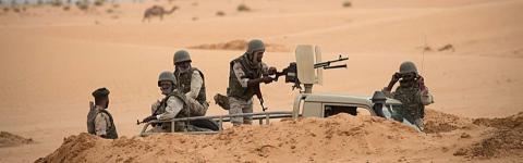 أفراد من الجيش الموريتاني 