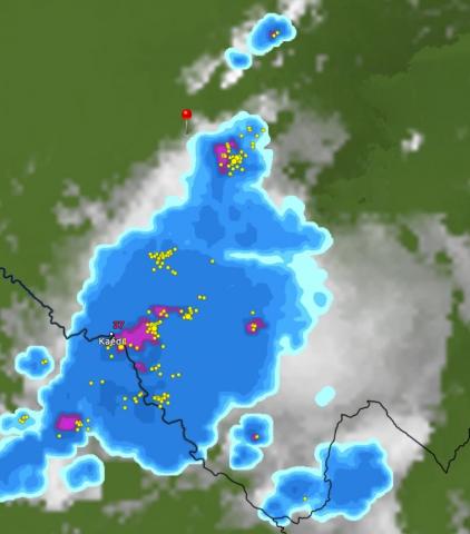 الساعة 16:55، الإشارة عند مقطع لحجار