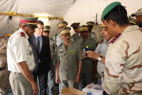 مراسيم تسليم المستشفى (الميداني المصدر موقع الجيش)