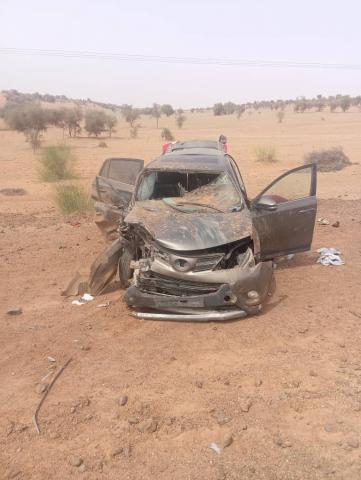 صورة من إحدى السيارات 