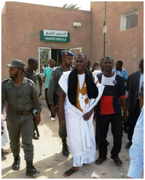 صورة سابقة لرئيس حركة " إيرا "بيرام في مستشفى الأمراض العقلية