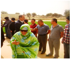 من أرشيف زيارة الوزيرة للمركز ( البشام )