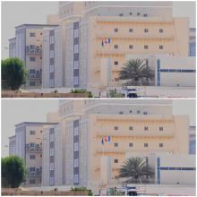 صورة عن بعد للقنصلية الفرنسية في جدة في 29 أكتوبر/تشرين الأول 2020. © محمد أحمد - أ ف ب